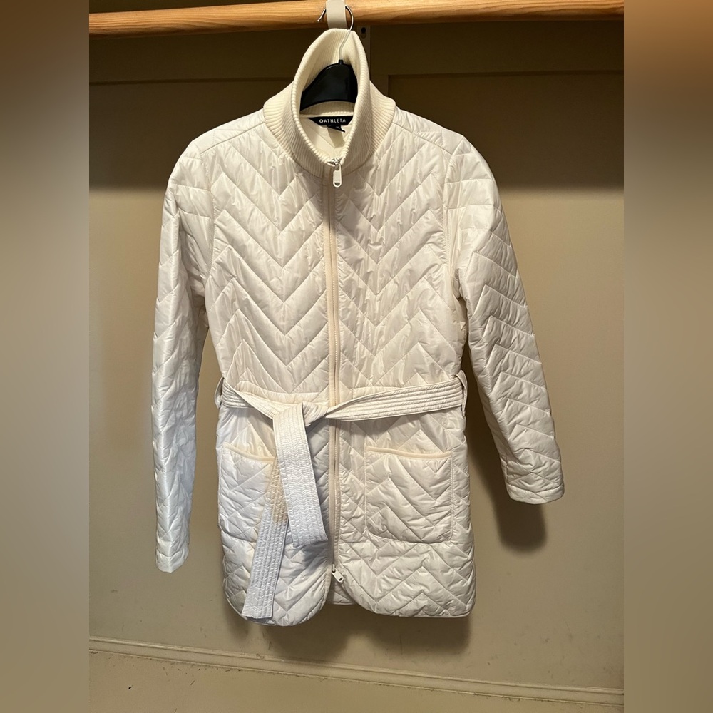 Athleta Ivory Quilted Jacket - Picture 2 of 5
